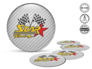 Sticker dome Premium Edition Custom Badges for Cars